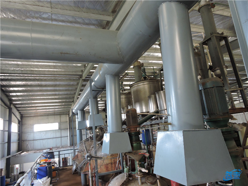 藍(lán)壹廢氣處理設(shè)備制作現(xiàn)場(chǎng)