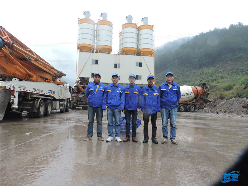 源石污水取樣合影