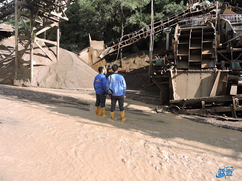 藍(lán)壹取水現(xiàn)場(chǎng)